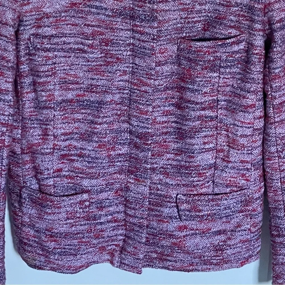 J. Crew Poppy Micro Tweed Cropped Jacket Blazer Size Small - 47726